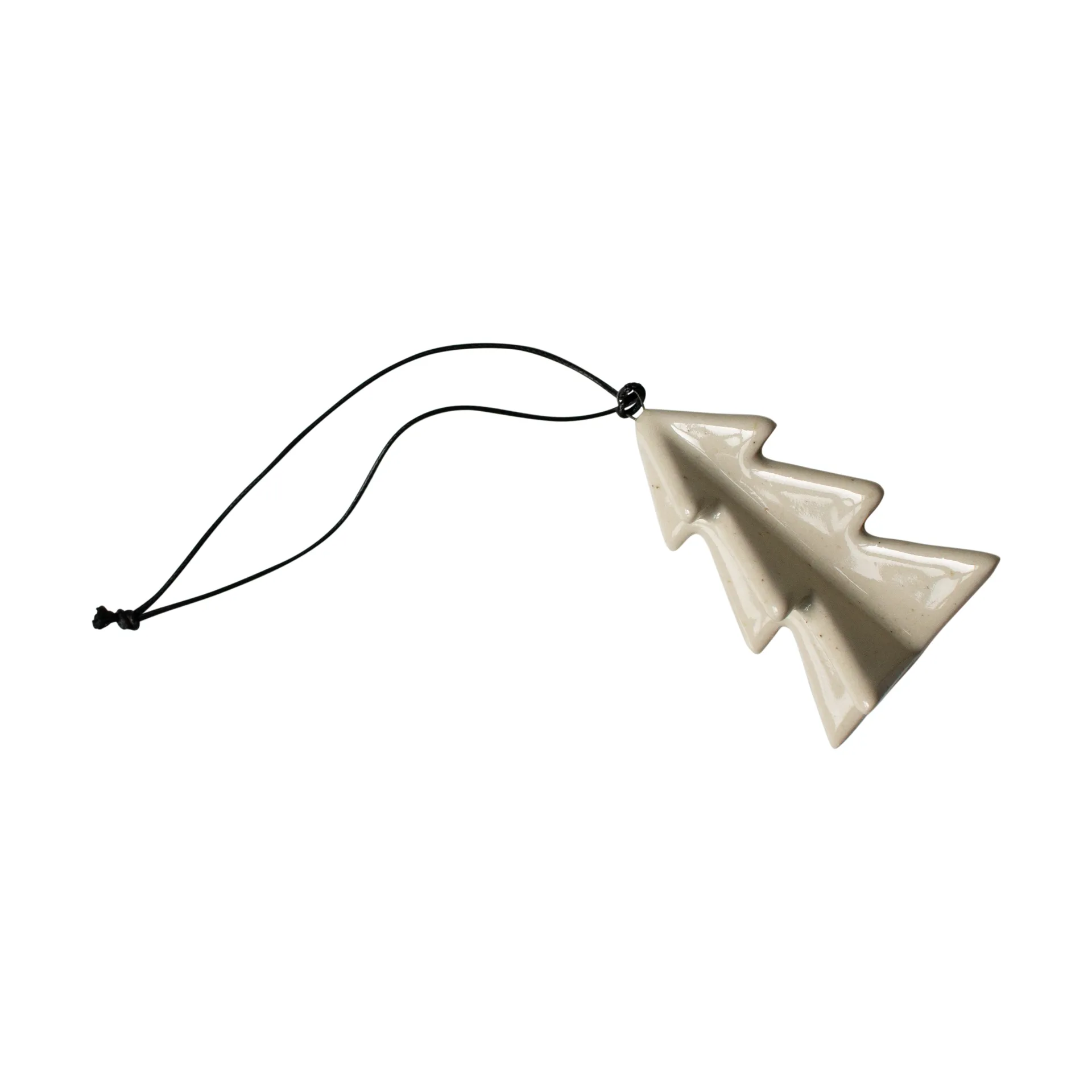 Hengende vintertre 7 cm, Vanilla DBKD