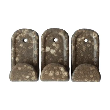 Hook kroker 3-pakning - Brown dot - DBKD
