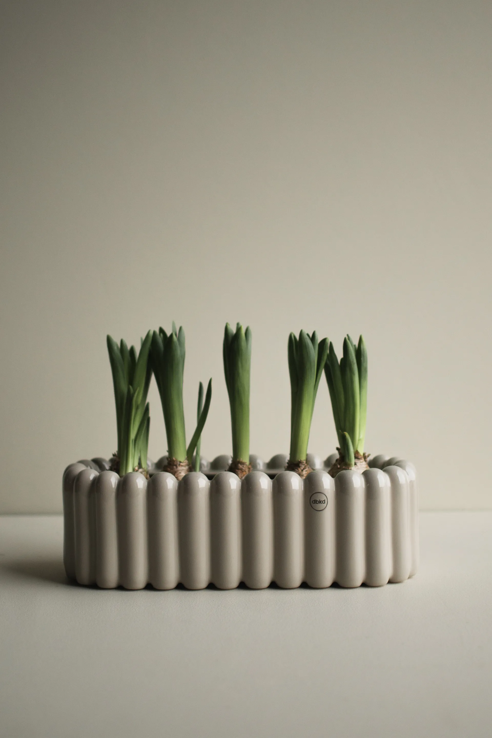 Mist potte oval small 35 cm, Shiney mole DBKD