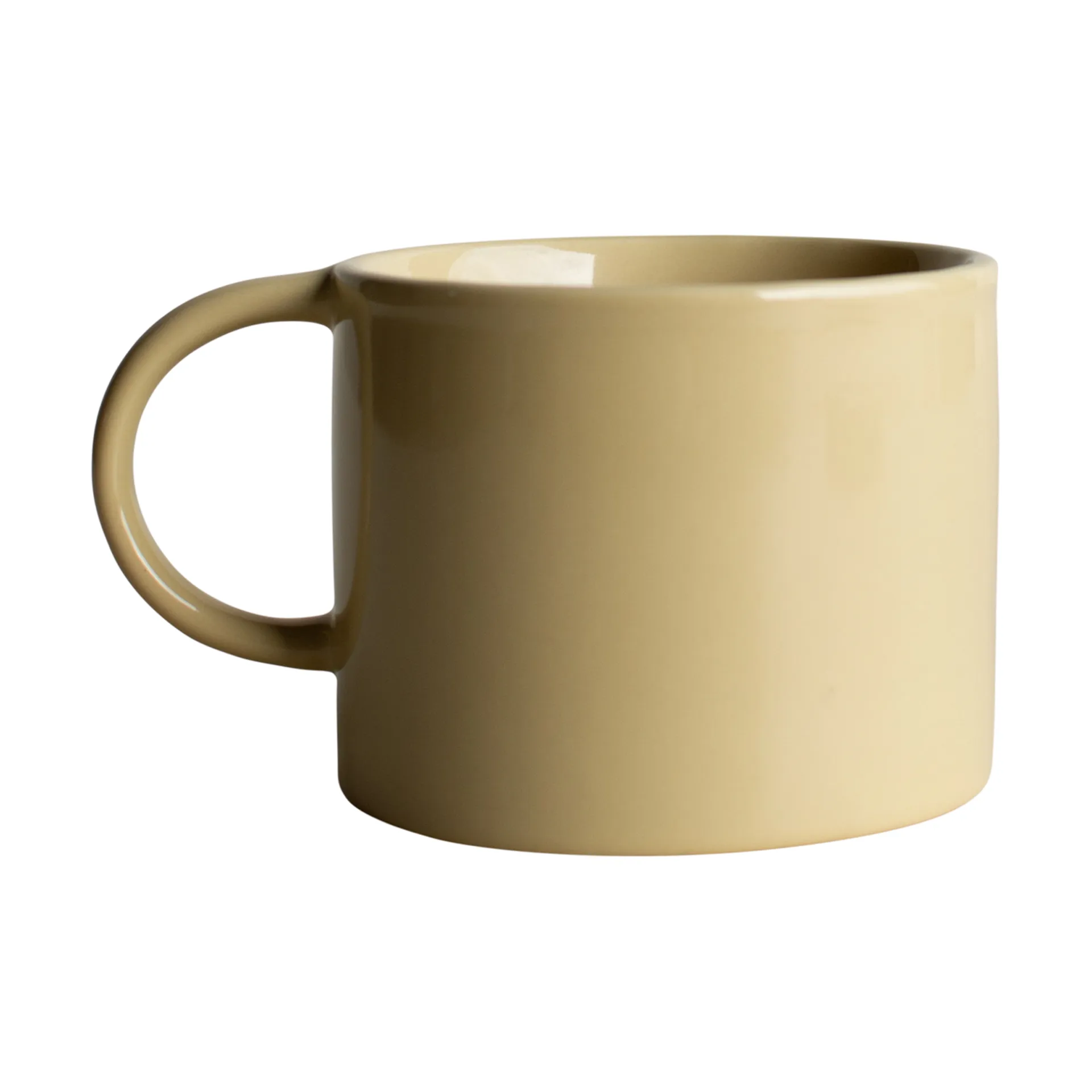 Mug keramisk kopp, Yellow DBKD