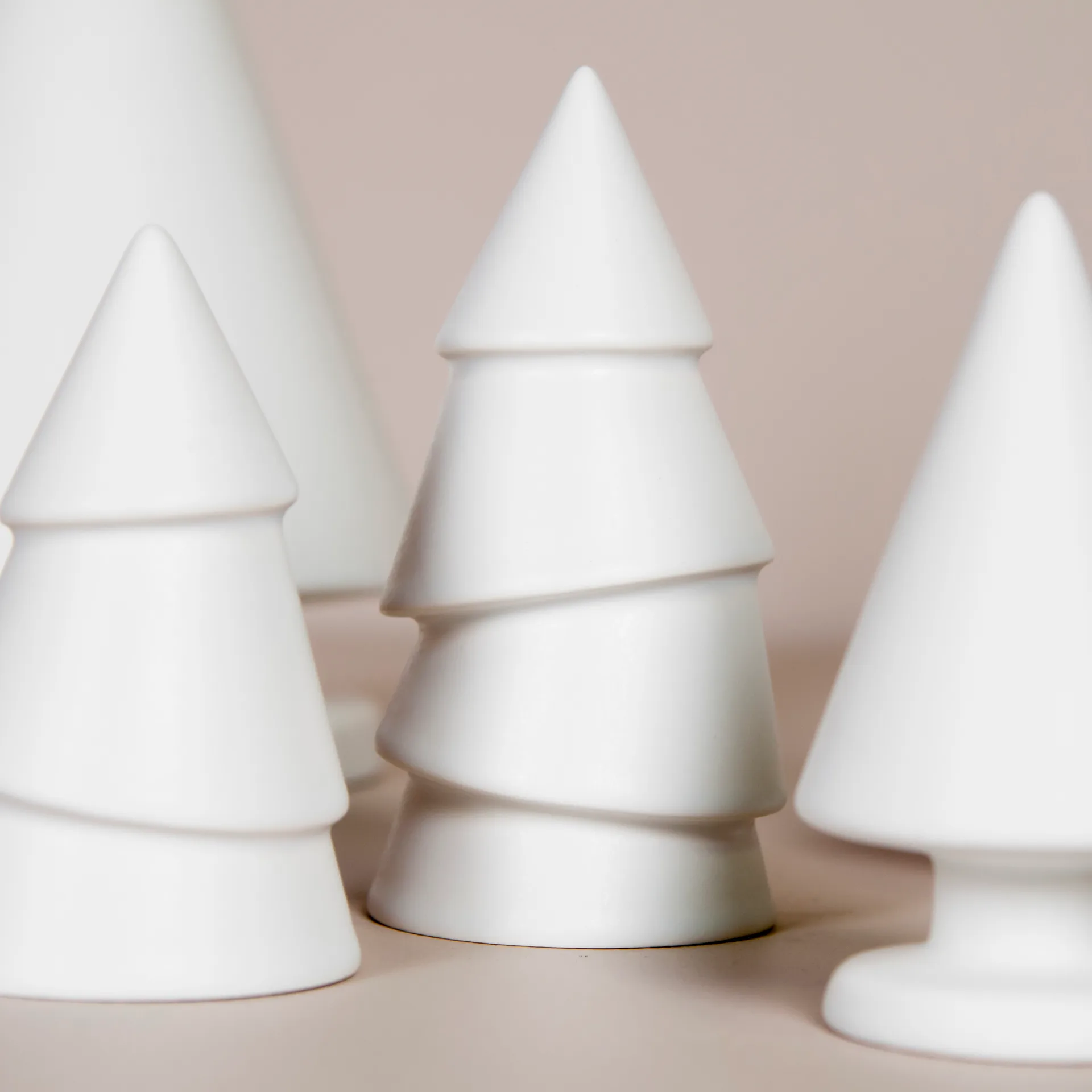 Narrow juletre hvit, small DBKD