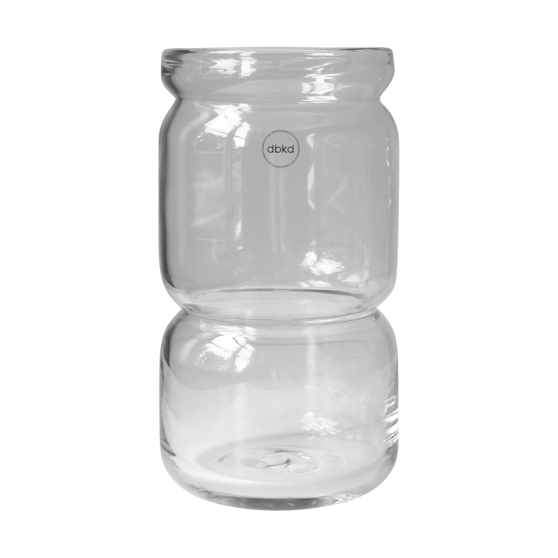 Neck krukke, Clear, Ø12x22,5 cm DBKD