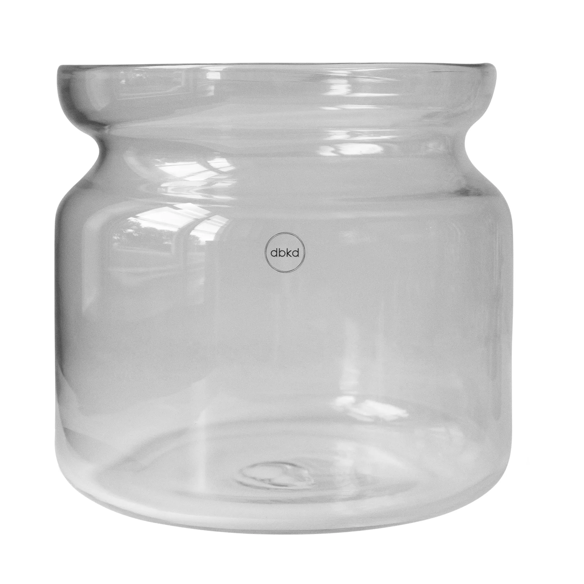 Neck krukke, Clear, Ø22,5x20 cm DBKD