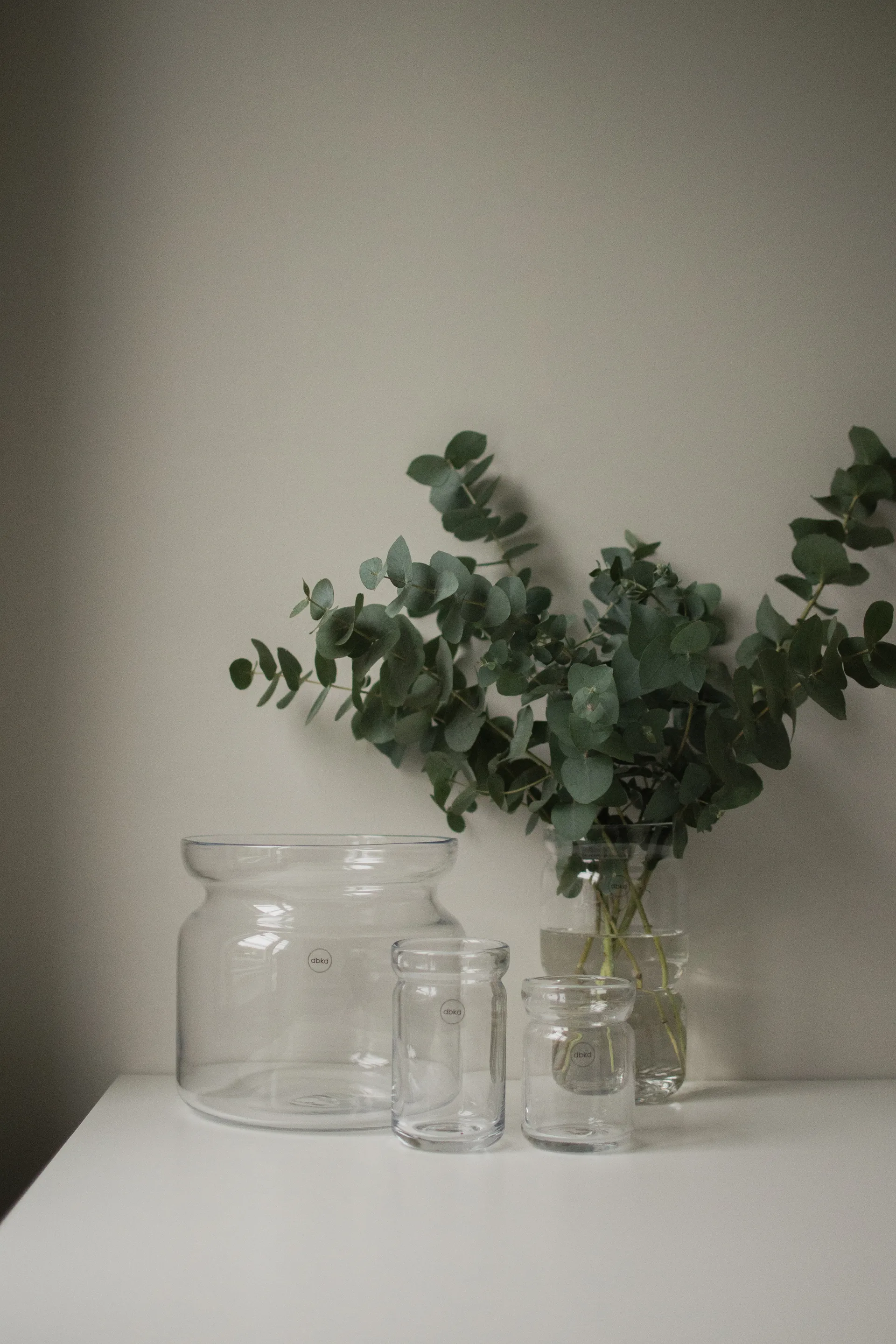 Neck krukke, Clear, Ø22,5x20 cm DBKD