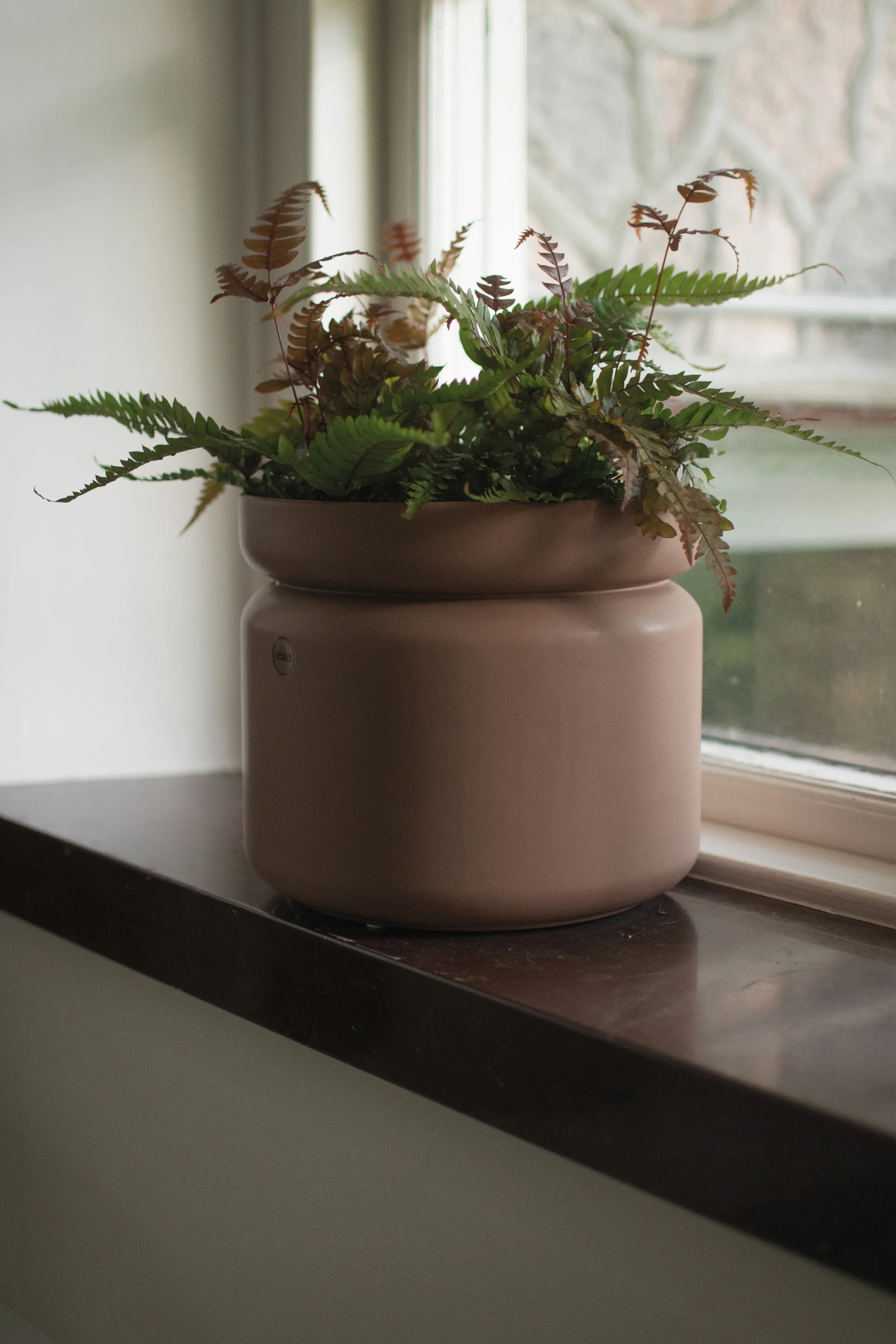 Neck krukke, Nougat, Ø22,5x20 cm DBKD