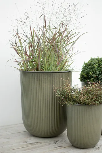 Out stripe krukke 3 deler - Green - DBKD