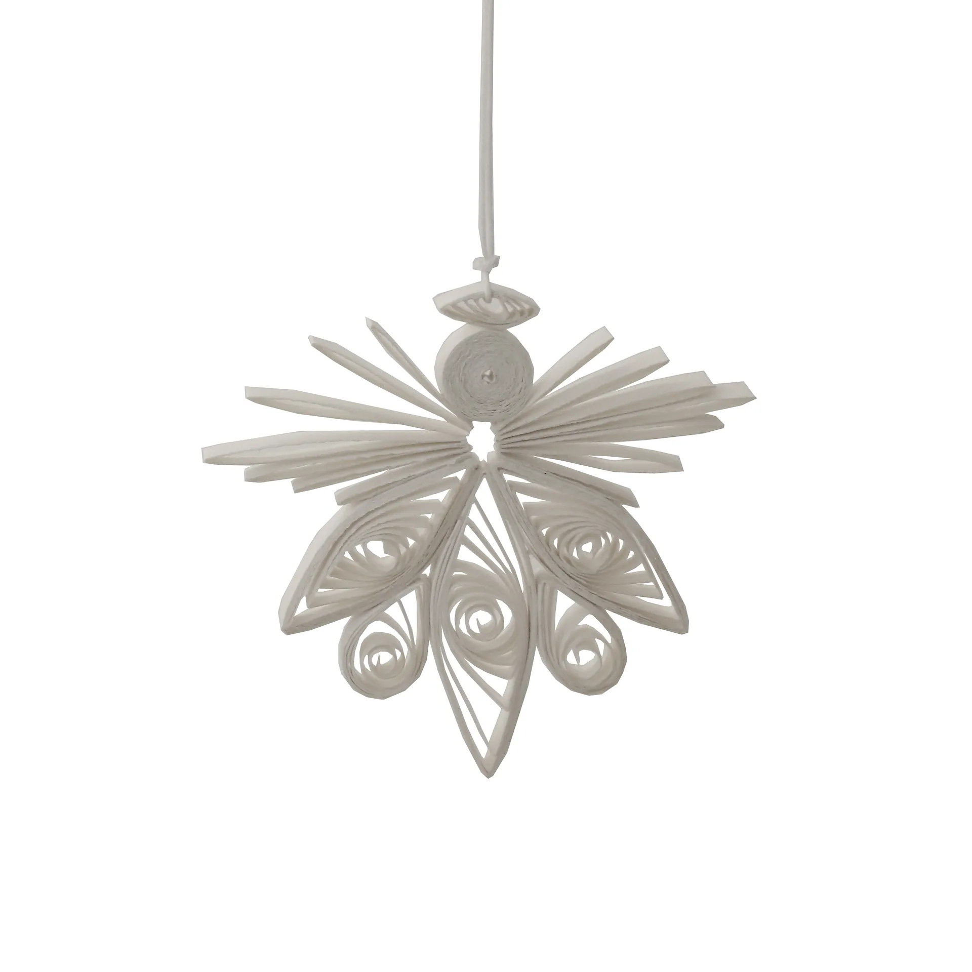 Paper Angel jultrepynt, Hvit DBKD