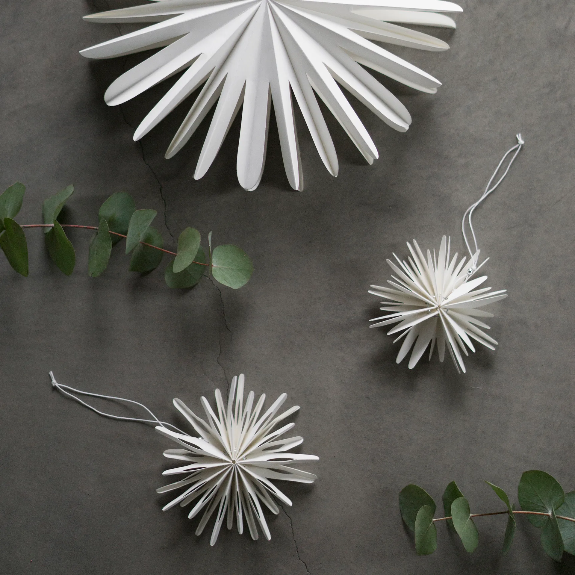 Paper flake julepynt, Liten DBKD