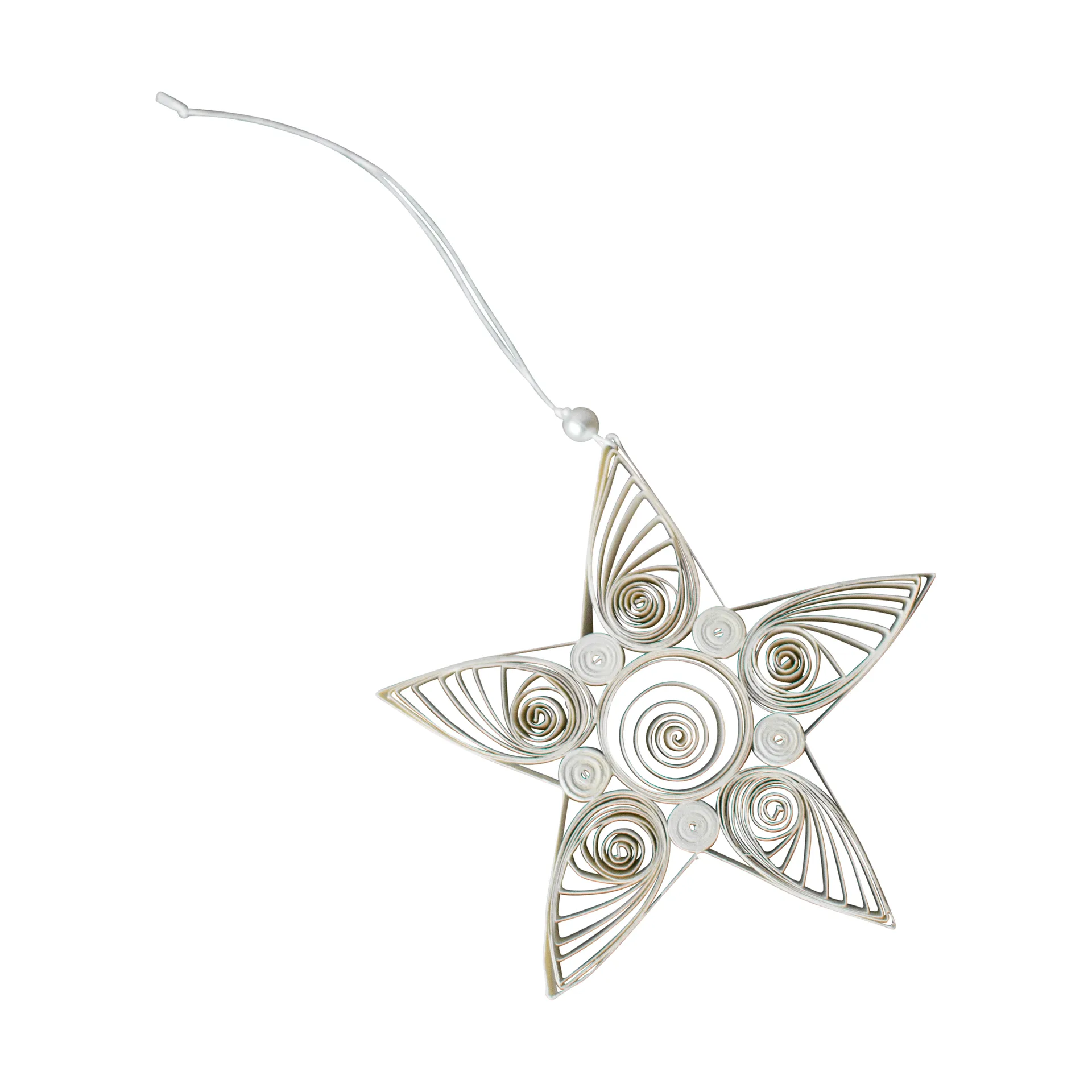 Paper Star juleanheng 10,5 cm, White DBKD