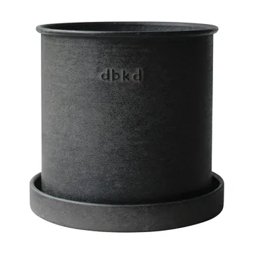 Plant pot krukke small 2-pakning - Black - DBKD