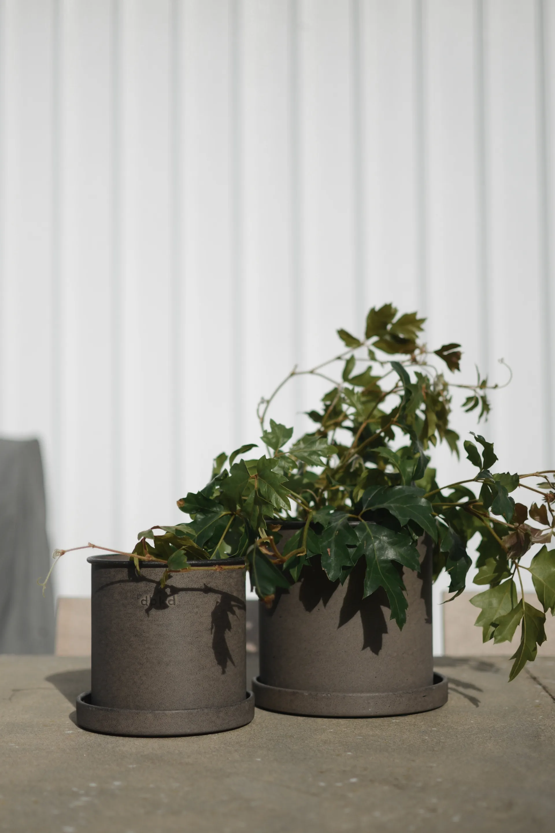 Plant pot krukke small 2-pakning, Brown DBKD