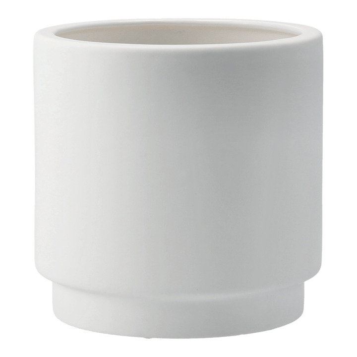 Solid krukke white - Medium ø16 cm - DBKD