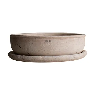 Terra bowl krukke - Sand, Ø30x10,5 cm - DBKD