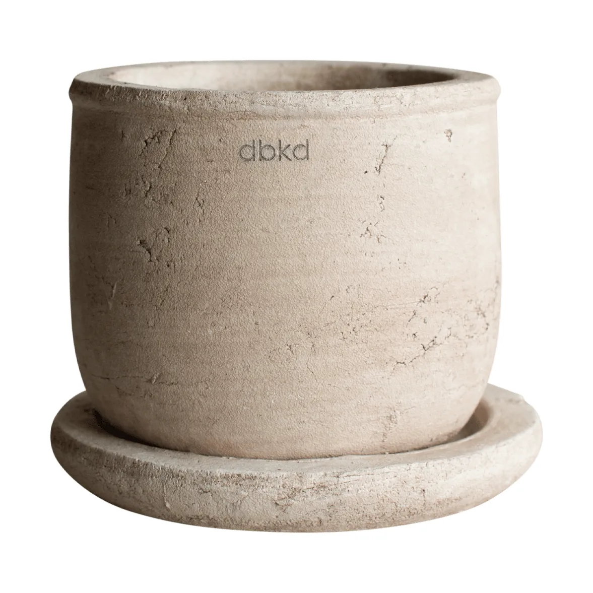 Terra krukke, Sand, Ø14x14 cm DBKD