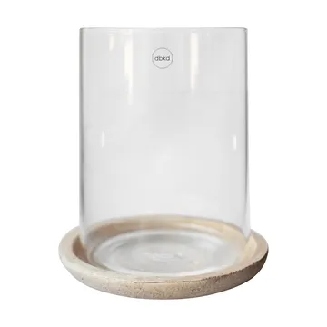 Terra lyslykt - Sand, 21,5 cm - DBKD
