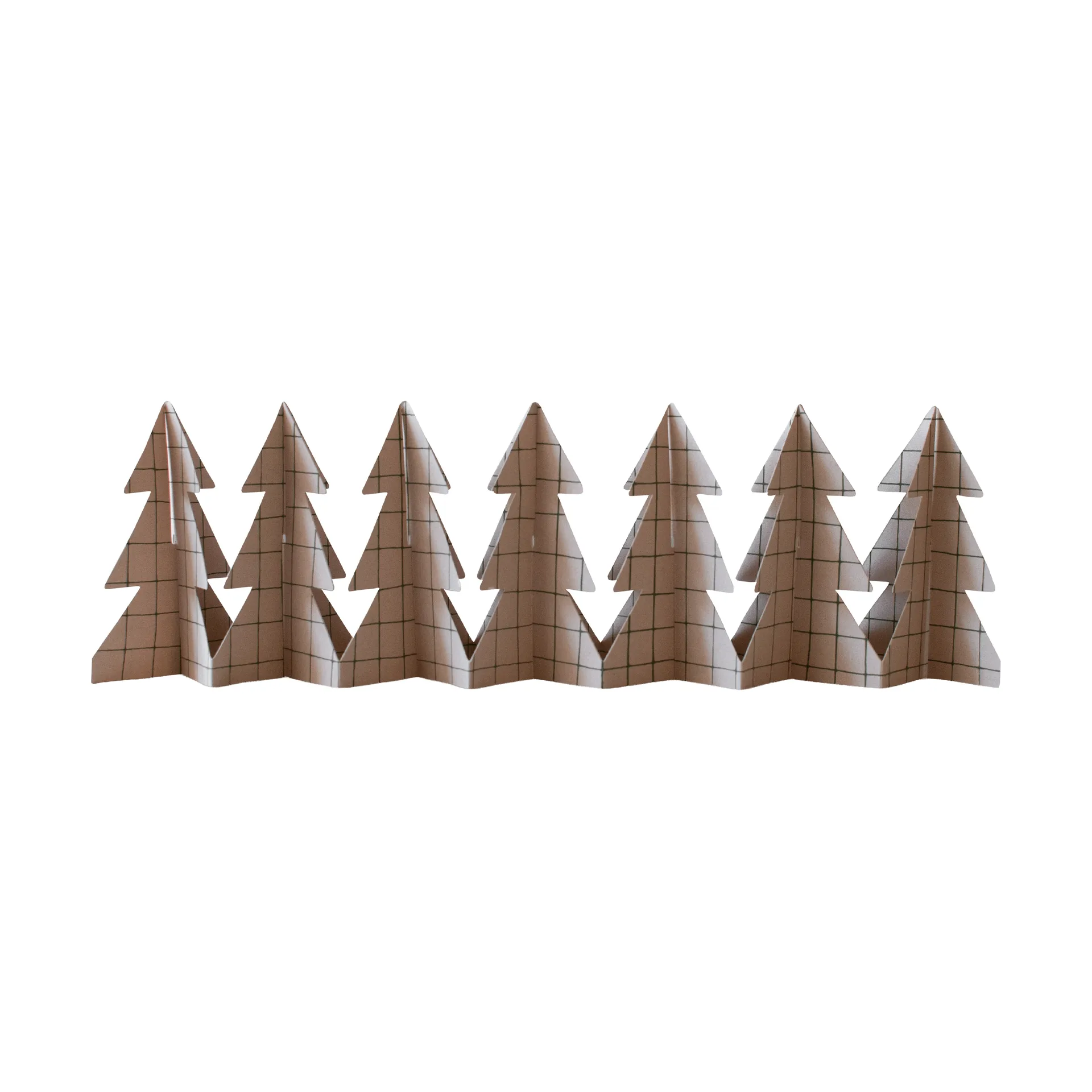 Tree in a row dekorasjon 60 cm, Square sand, 12x60 cm DBKD