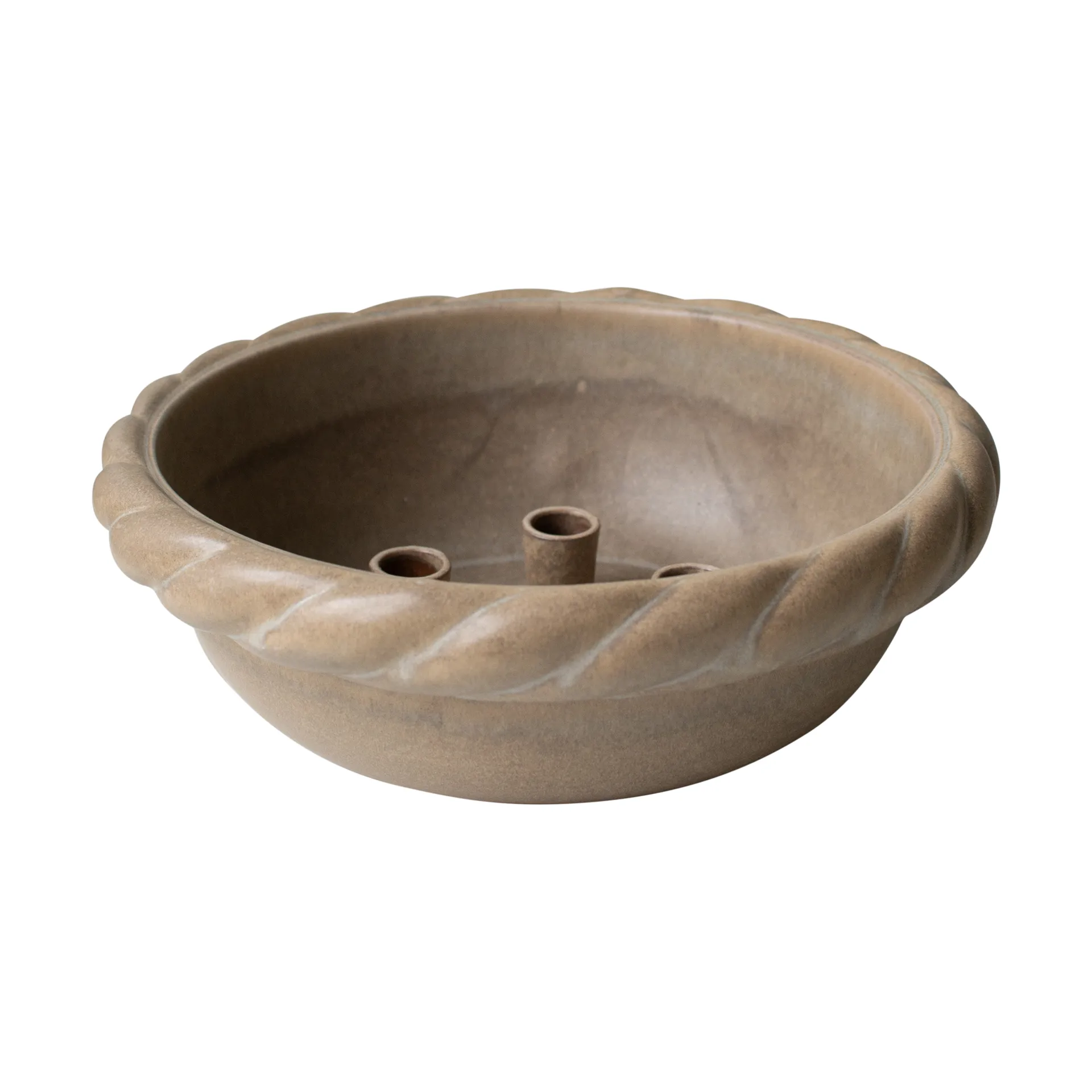 Twine plate lysestake Ø30 cm, Beige DBKD