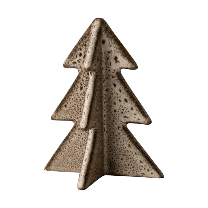 Winter tree dekorasjon - Beige, 9,5 cm - DBKD
