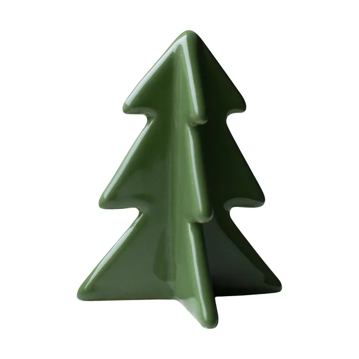 Winter tree dekorasjon - Green, 9,5 cm - DBKD