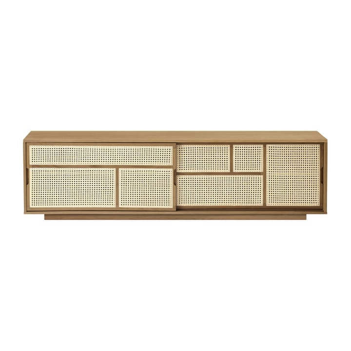 Air sidebord, lavt - eik, rotting - Design House Stockholm