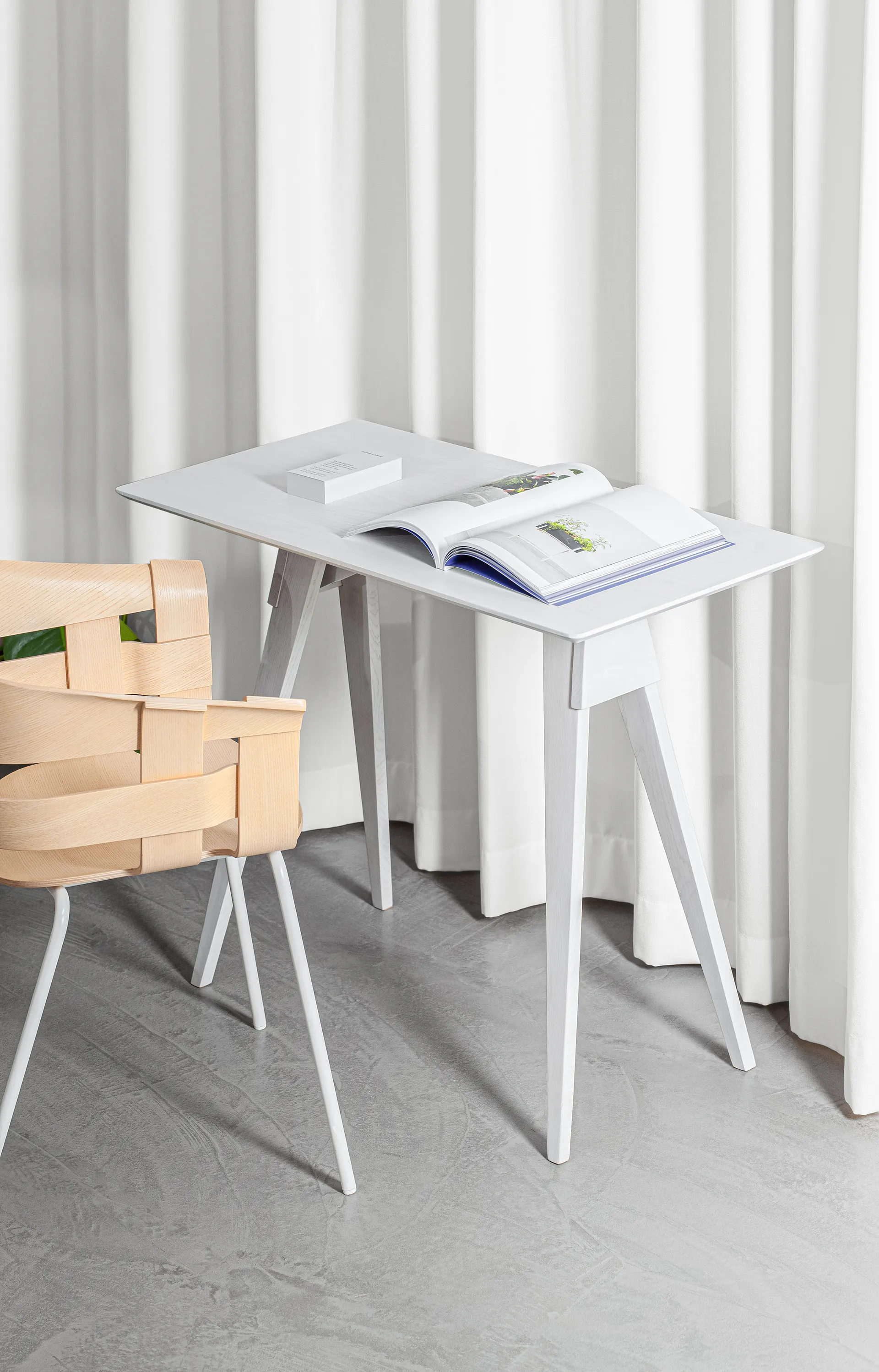 Arco sidebord L, Hvit Design House Stockholm