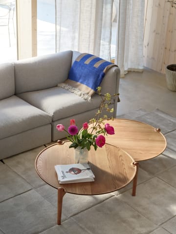 Aria sofabord Ø90 cm - Eik 42,5 cm - Design House Stockholm