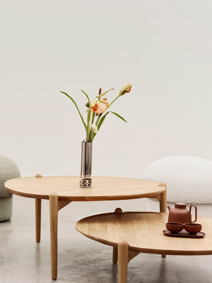 Aria sofabord Ø90 cm, Eik 42,5 cm Design House Stockholm