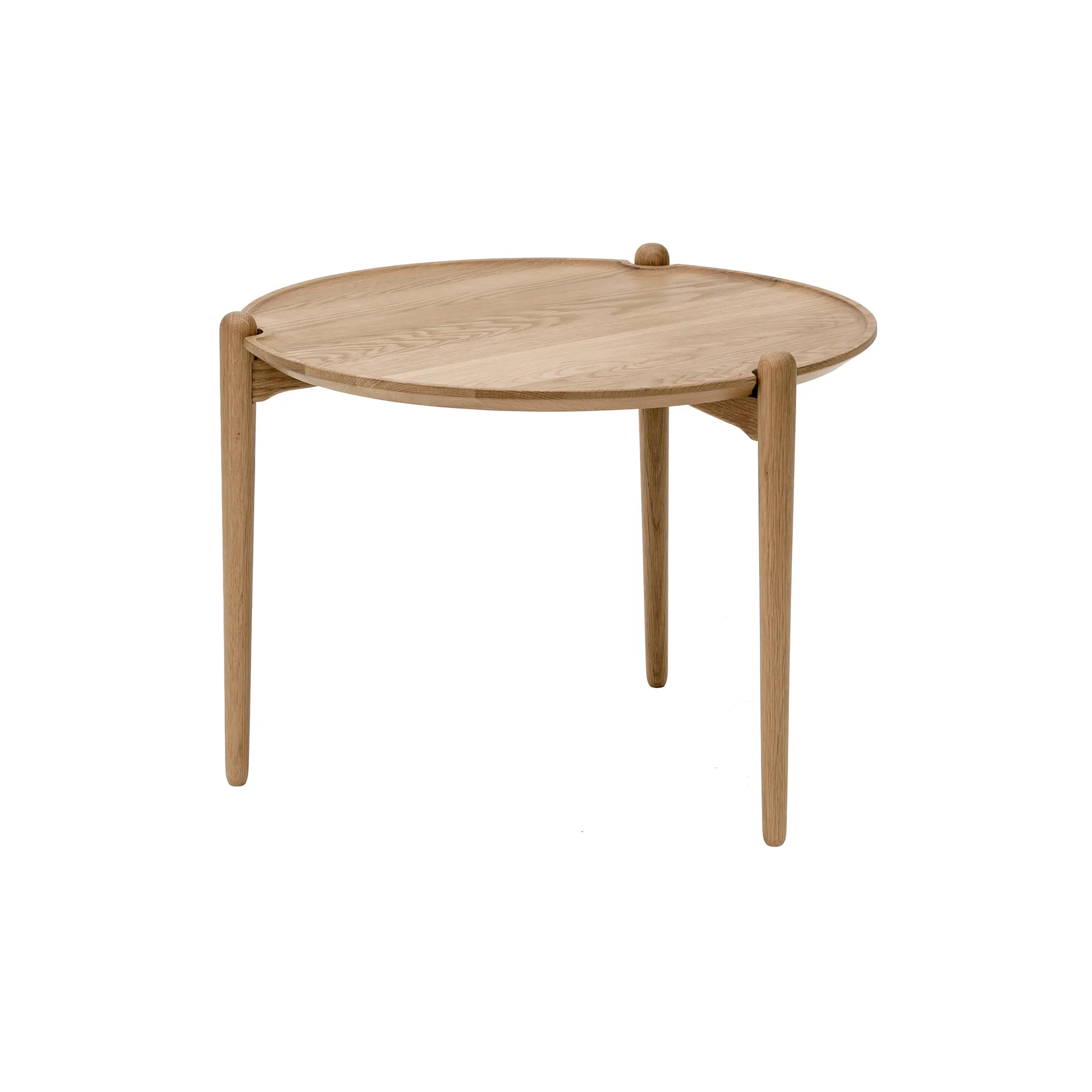Aria sofabord, Eik, Ø60x46 cm Design House Stockholm