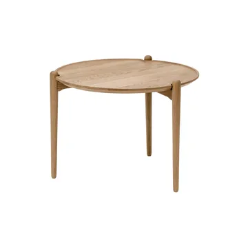 Aria sofabord - Eik, Ø60x46 cm - Design House Stockholm