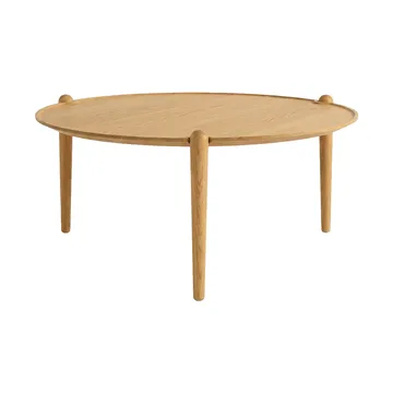 Aria sofabord - Eik, Ø90x42,5 cm - Design House Stockholm
