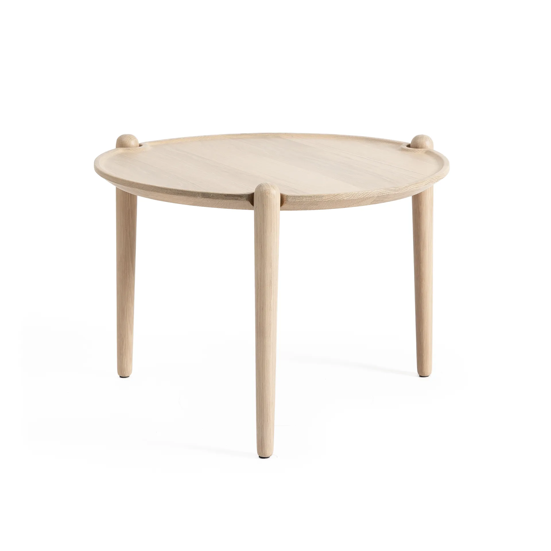 Aria sofabord, Light oak, Ø50x37 cm Design House Stockholm