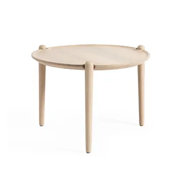 Aria sofabord - Light oak, Ø50x37 cm - Design House Stockholm