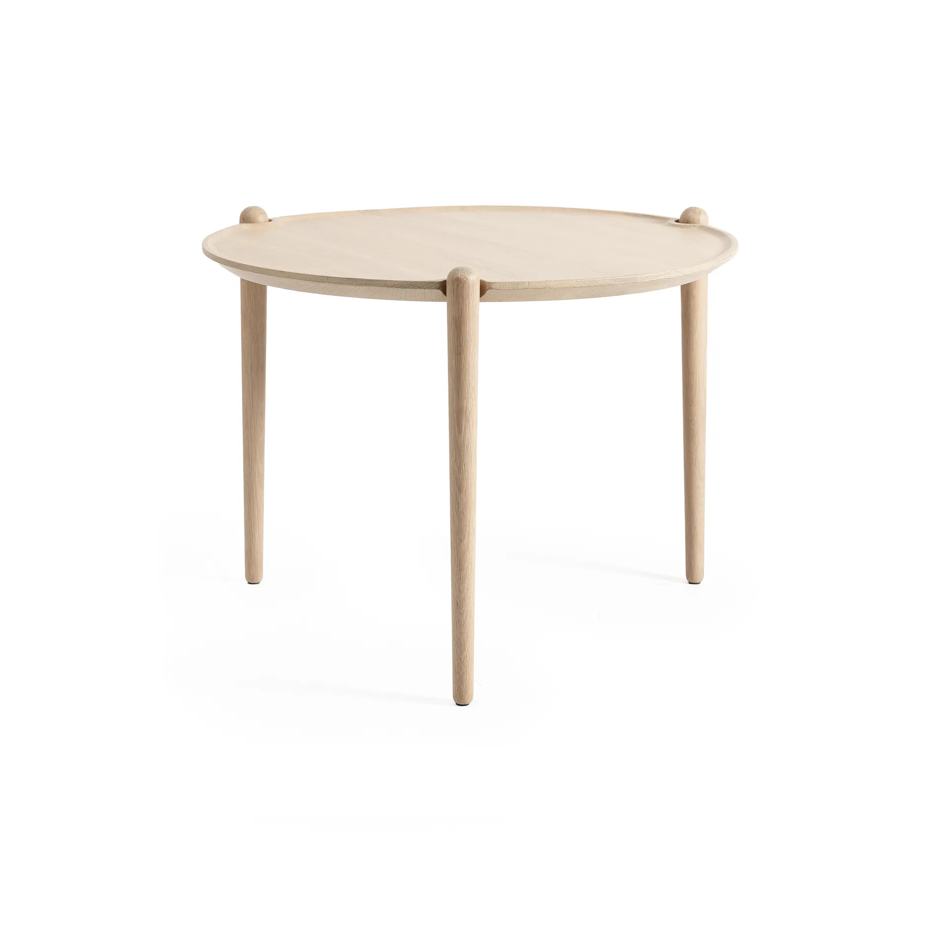 Aria sofabord, Light oak, Ø60x46 cm Design House Stockholm