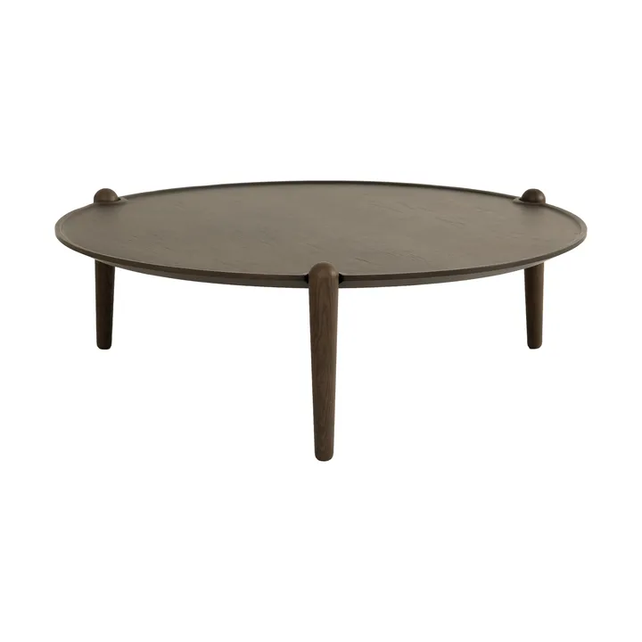 Aria sofabord - Mørk eik, Ø90x30 cm - Design House Stockholm