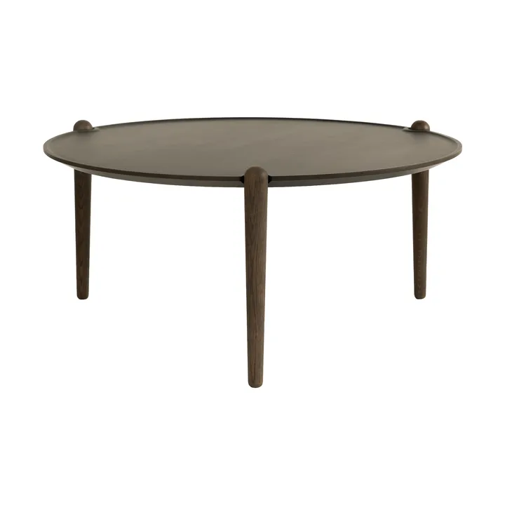 Aria sofabord - Mørk eik, Ø90x42,5 cm - Design House Stockholm