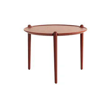 Aria sofabord - Red, Ø60x46 cm - Design House Stockholm