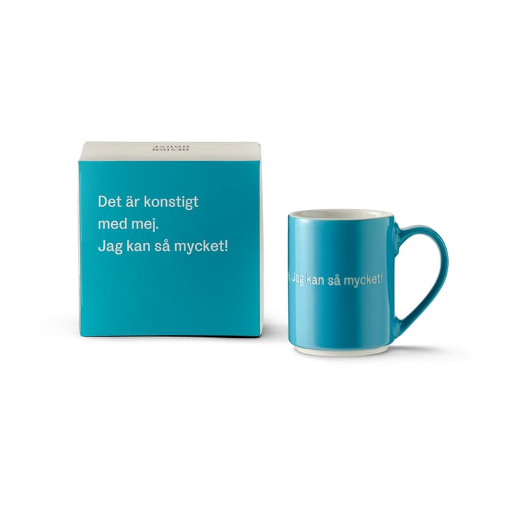 Astrid Lindgren kopp, Det är konstigt med mig ..., Svensk tekst Design House Stockholm
