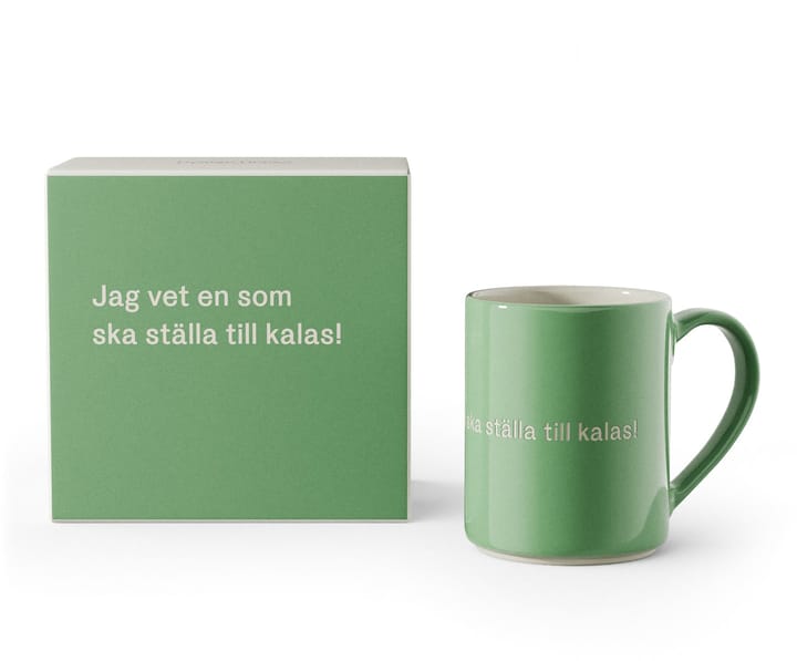 Astrid Lindgren krus, jag vet en som ska…, Svensk tekst Design House Stockholm