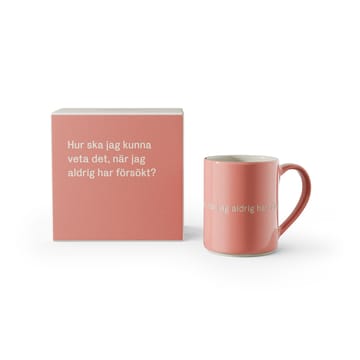 Astrid Lindgren mugg, hur ska jag kunna veta det.. - Svensk tekst - Design House Stockholm