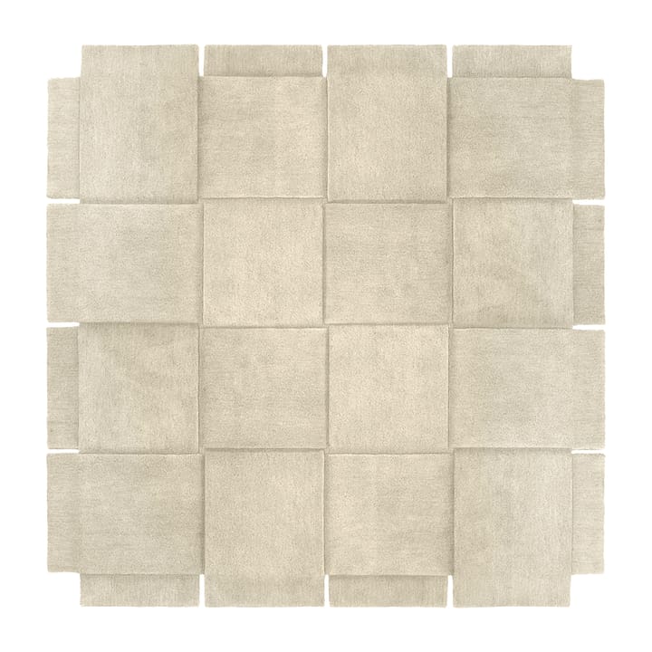 Basket gulvteppe beige - 245x245 cm - Design House Stockholm
