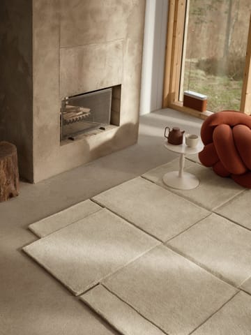 Basket gulvteppe beige - 245x245 cm - Design House Stockholm