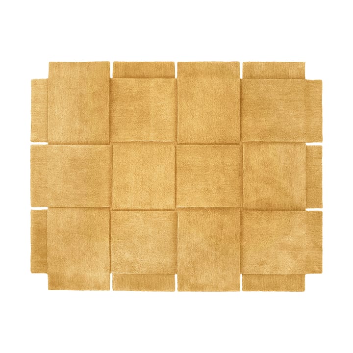 Basket teppe yellow ochre - 185x240 cm - Design House Stockholm
