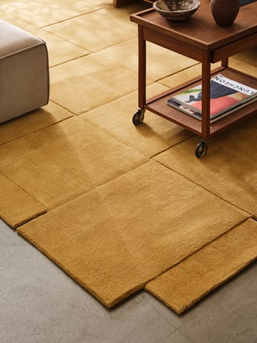 Basket teppe yellow ochre - 185x240 cm - Design House Stockholm