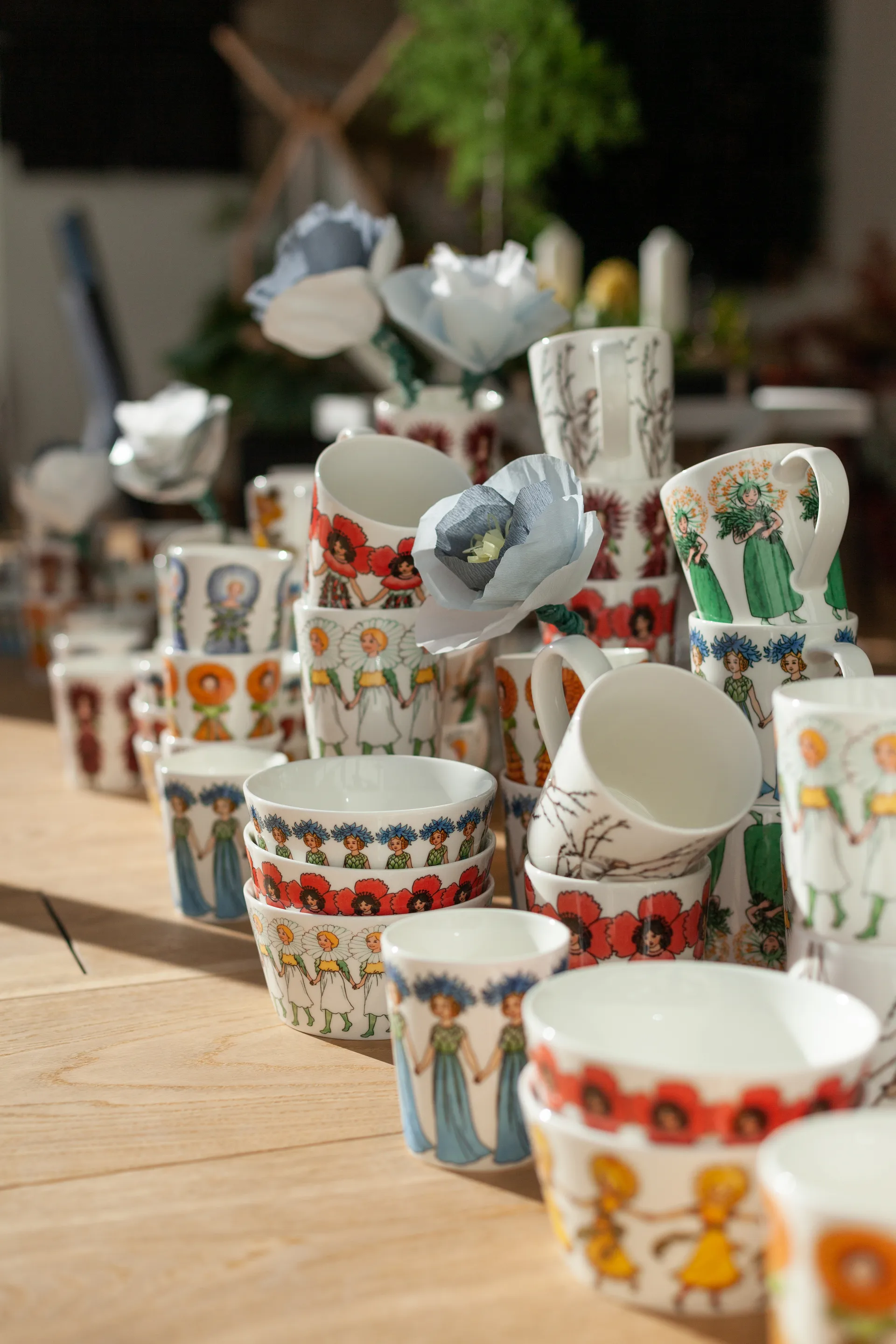 Blå Kornblomst skål, 49 cl Design House Stockholm