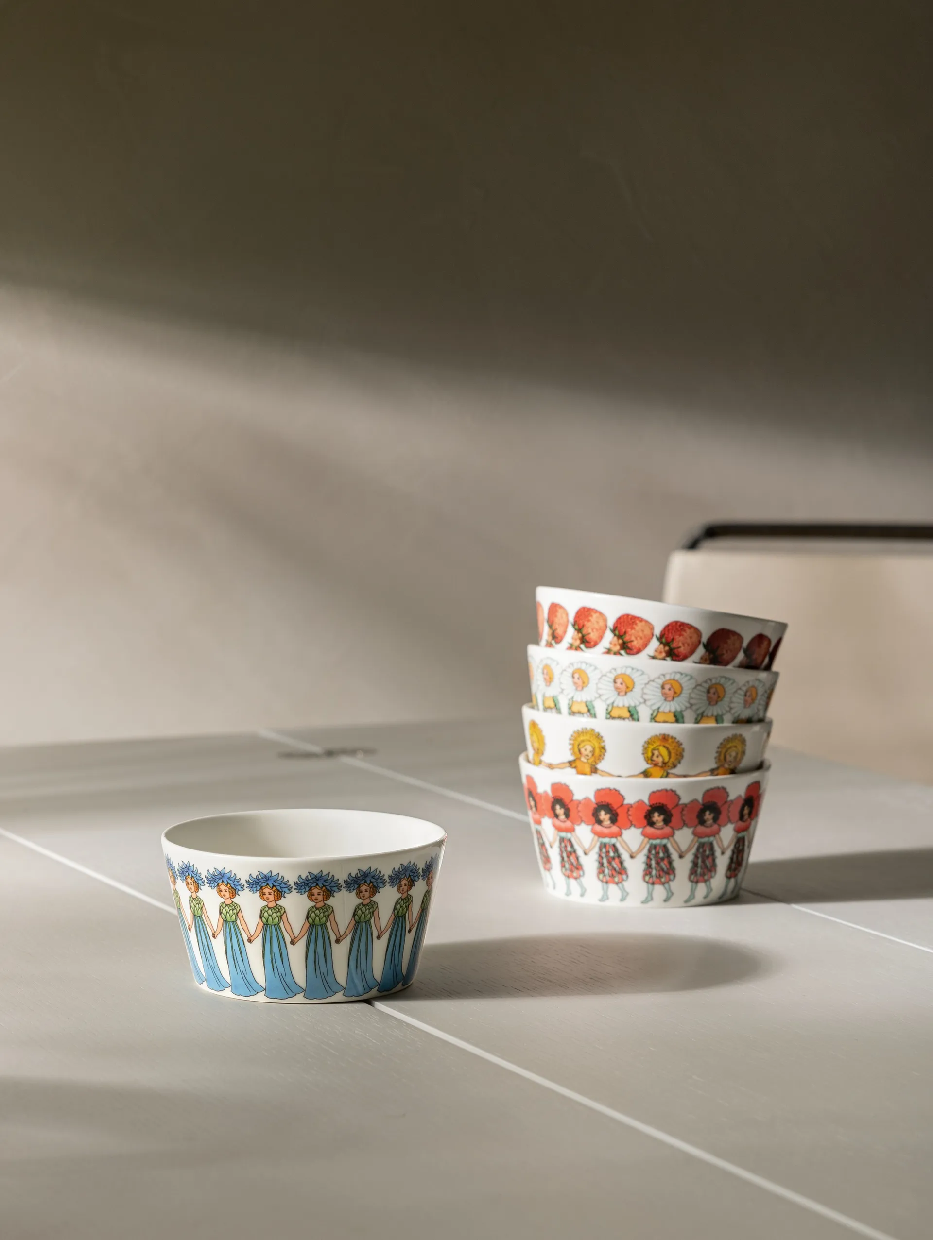 Blå Kornblomst skål, 49 cl Design House Stockholm