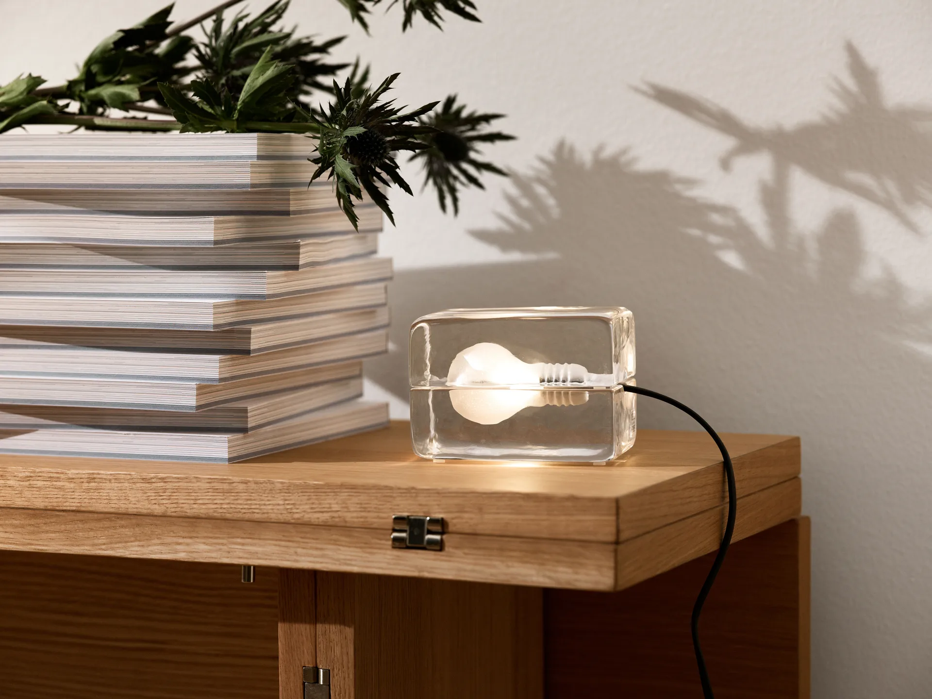 Block Lamp mini, klar Design House Stockholm