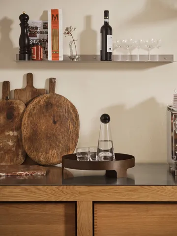 Bridge brett - Mørk eik, Ø42 cm - Design House Stockholm