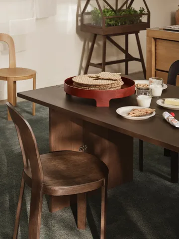 Bridge brett - Red, Ø42 cm - Design House Stockholm