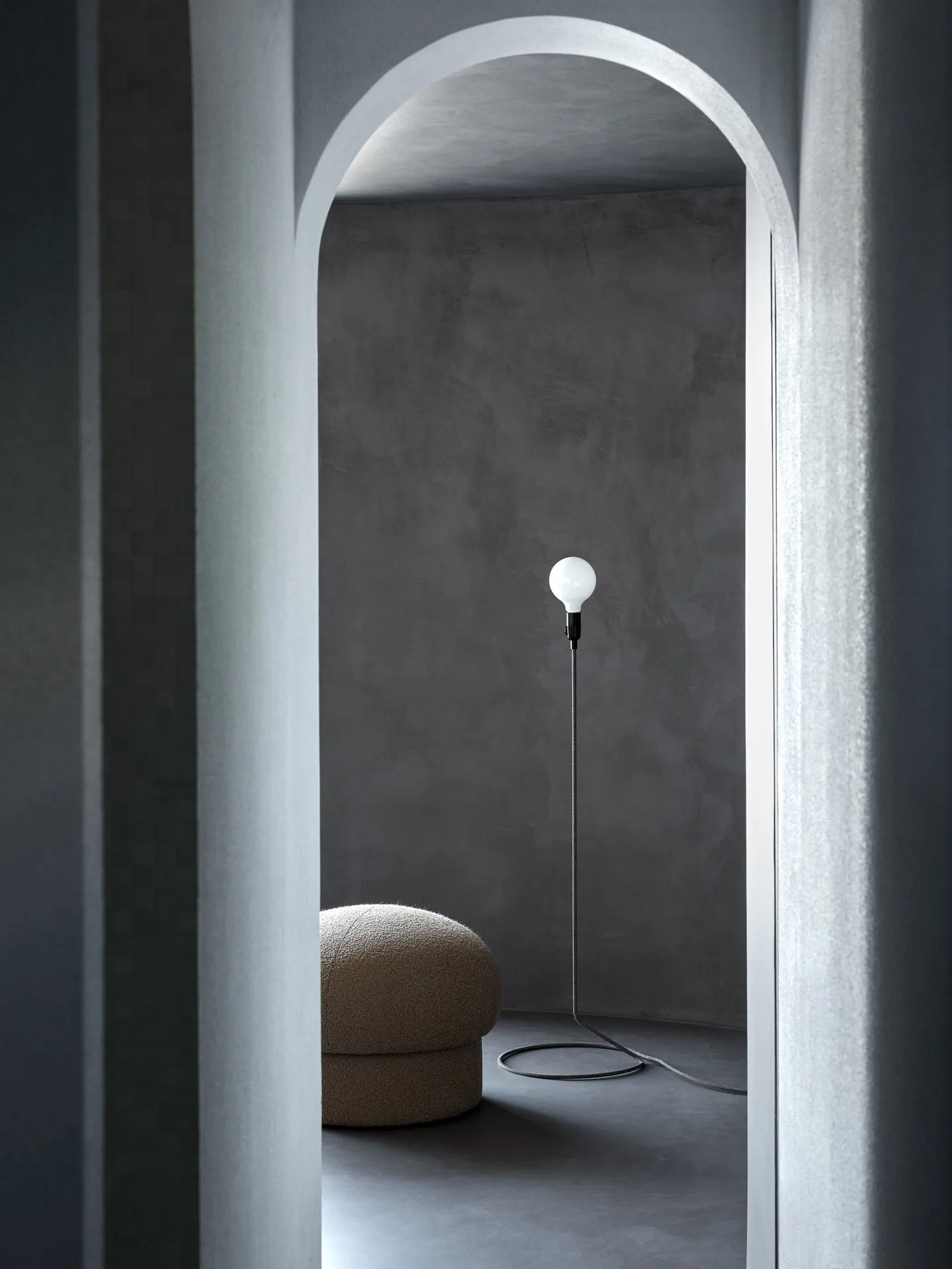 Cord lampe, Svart-hvit Design House Stockholm