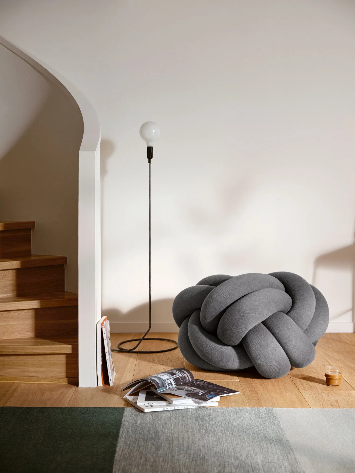 Cord lampe, Svart-hvit Design House Stockholm